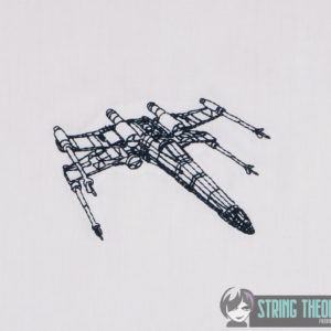Star Wars X-Wing machine embroidery design