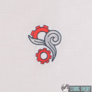 Vampire Flourish machine embroidery design