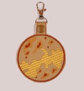 Venus Planet fob ITH machine embroidery design