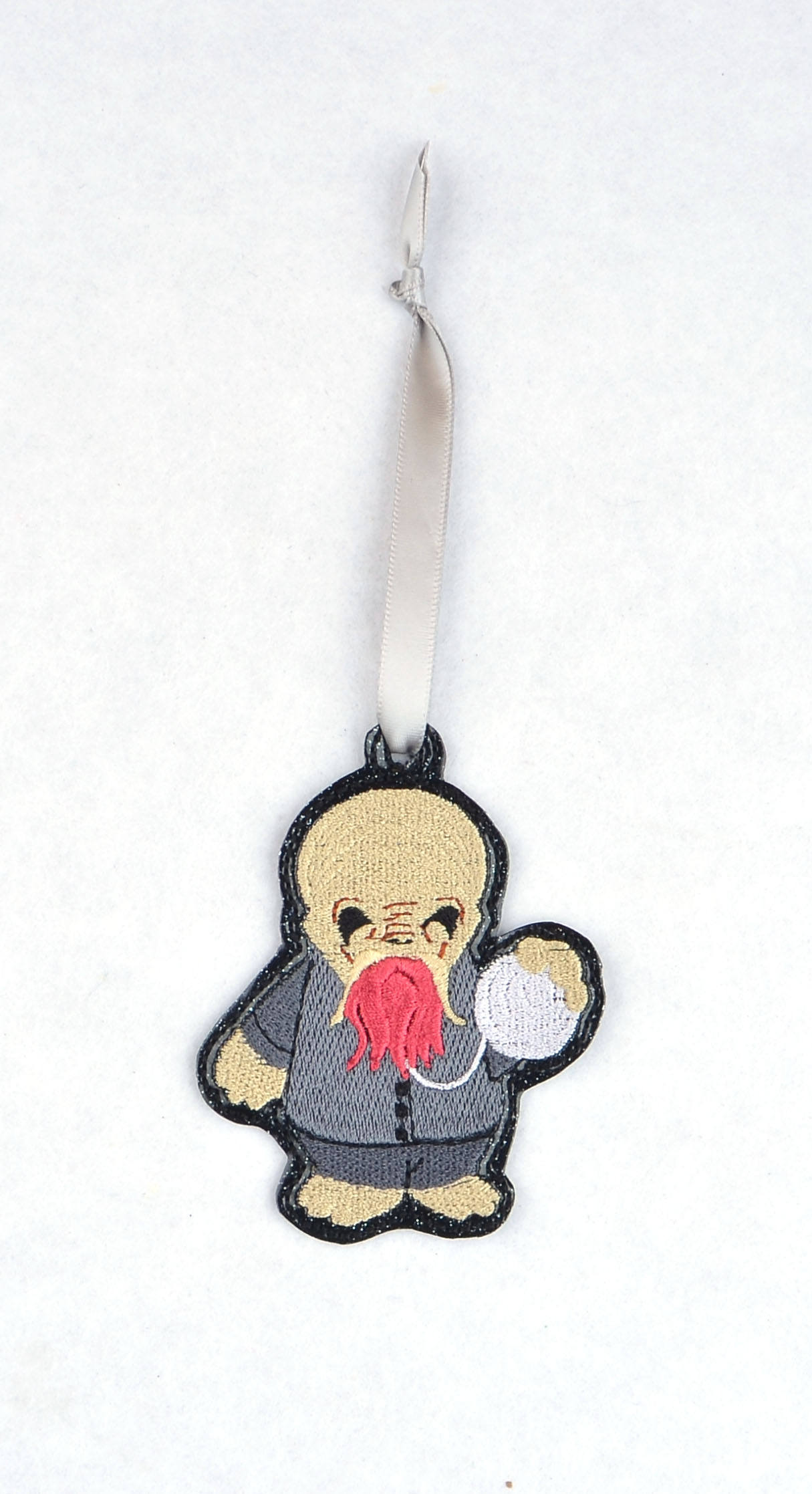 Doctor Who Chibi Ood ornament ITH machine embroidery design