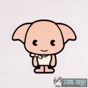 Chibi Dobby machine embroidery design
