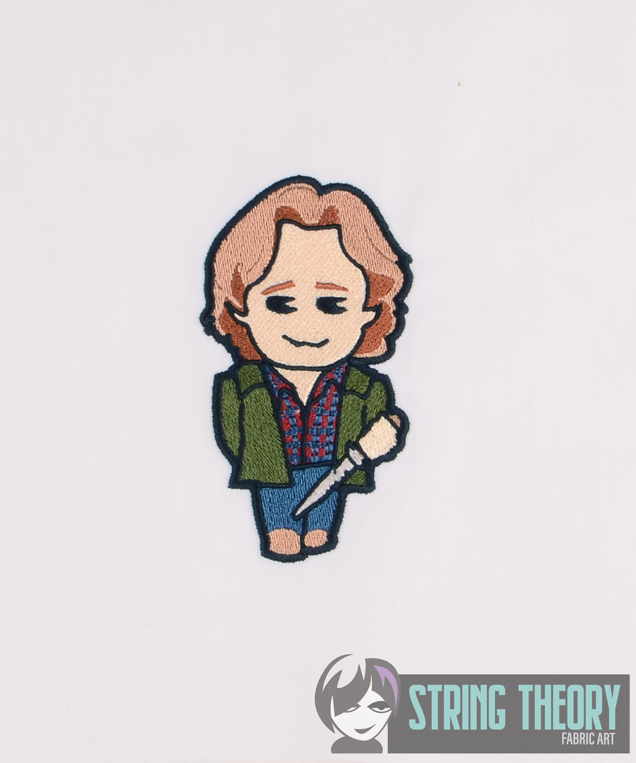 Supernatural Chibi Sam Winchester machine embroidery design