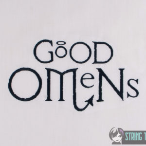 Good Omens machine embroidery design