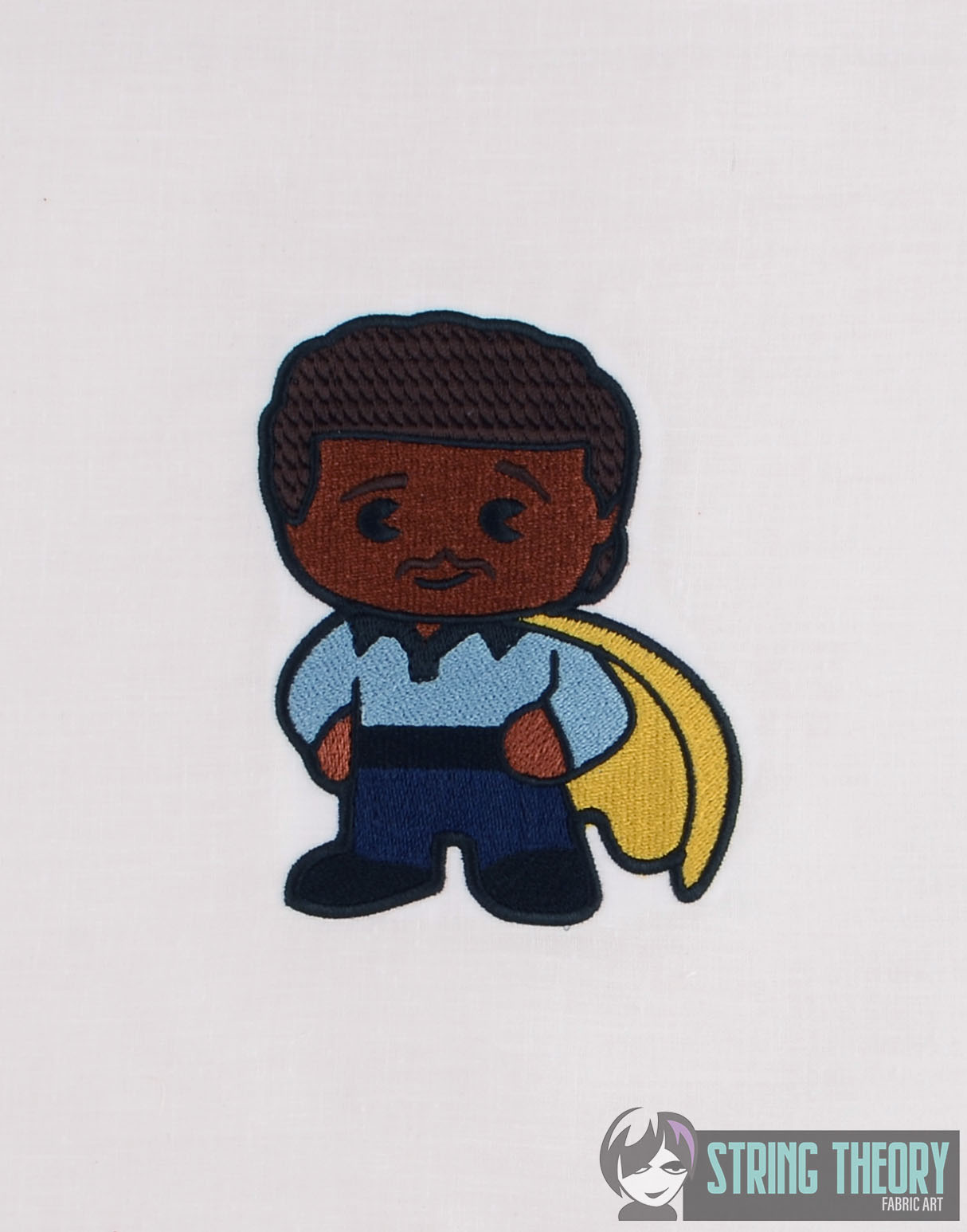 Star Wars Chibi Lando Calrissian machine embroidery design