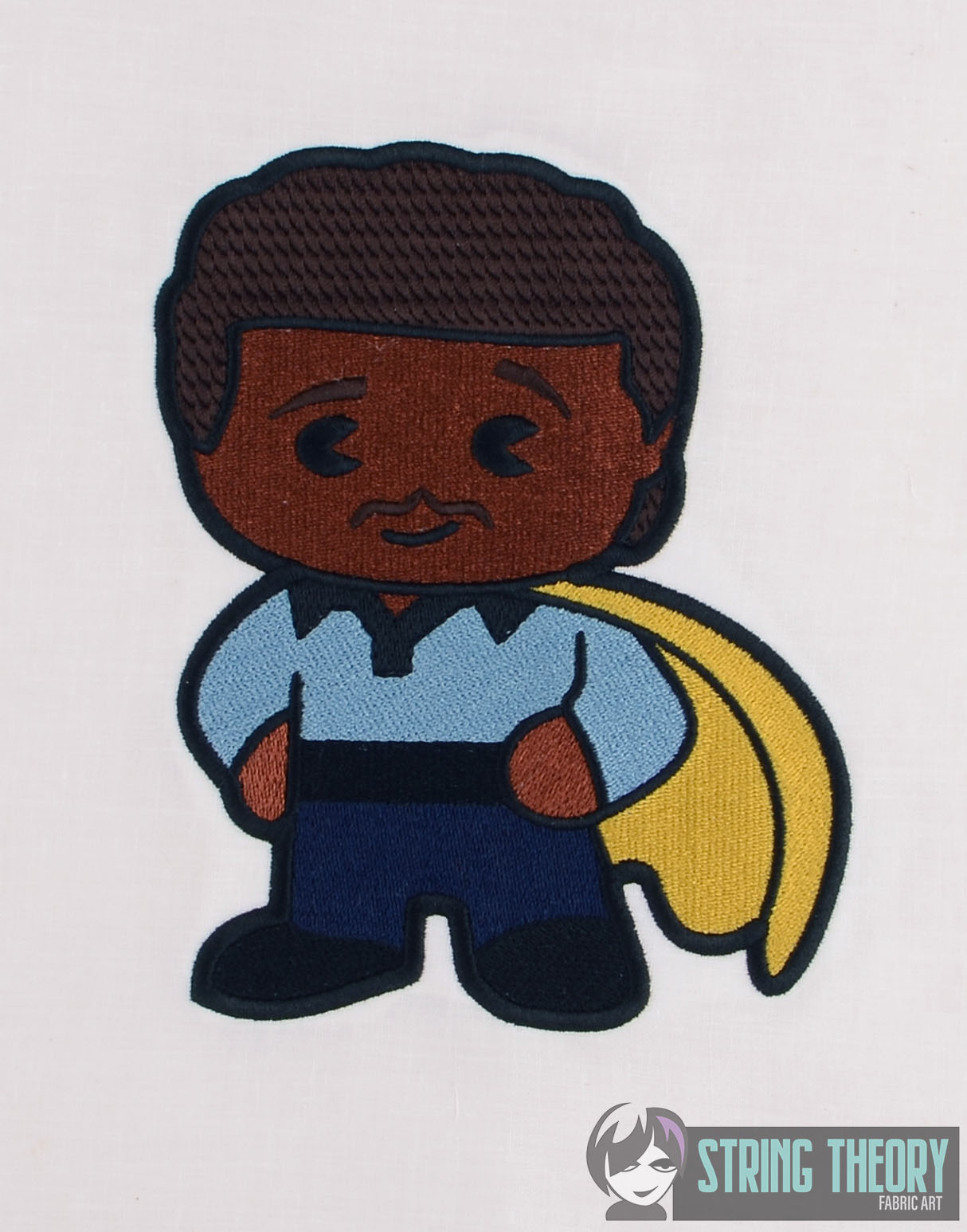 Star Wars Chibi Lando Calrissian machine embroidery design