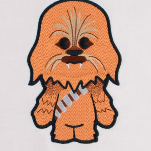 Star Wars Chibi Chewbacca machine embroidery design