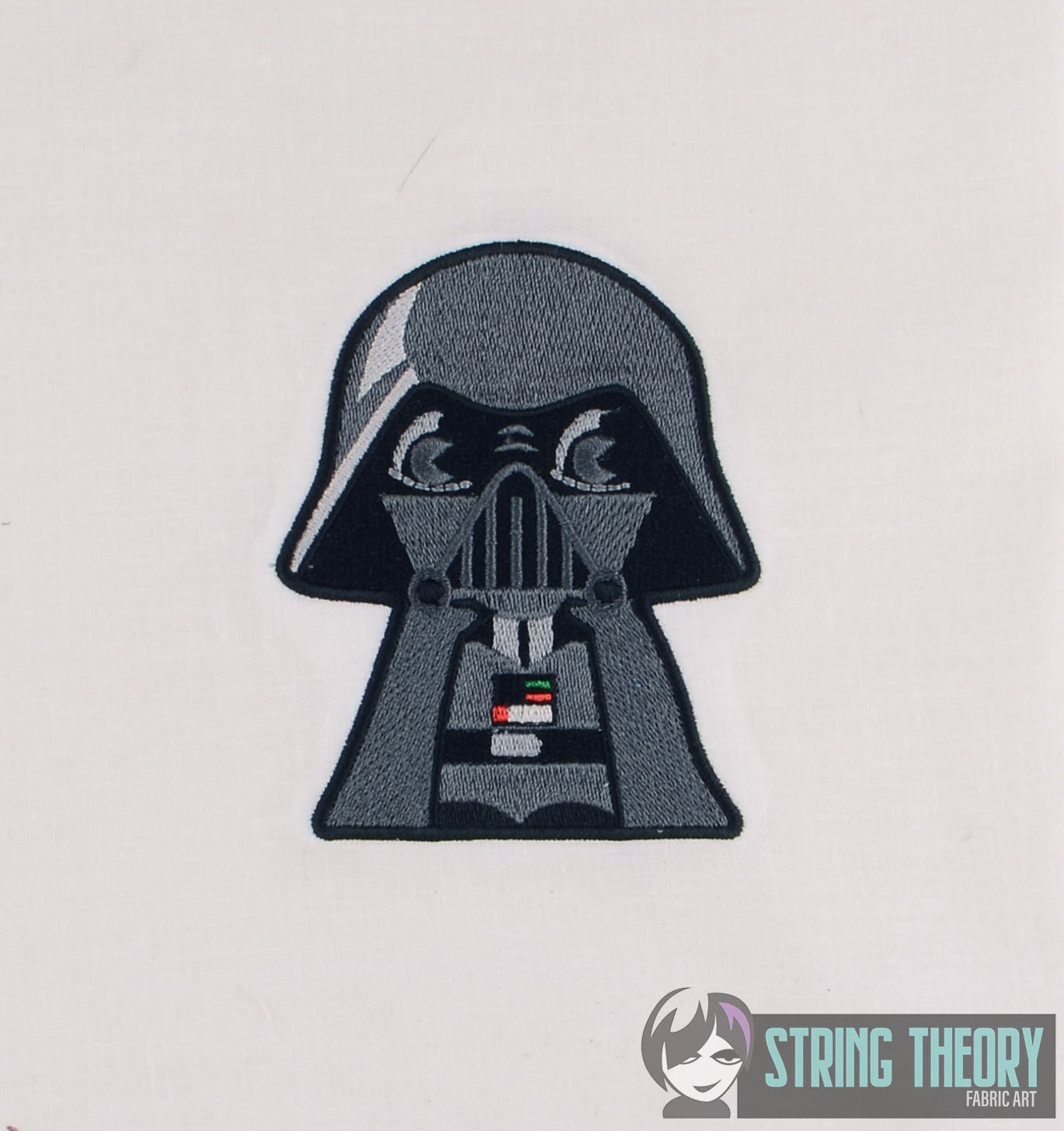 Star Wars Chibi Darth Vader machine embroidery design