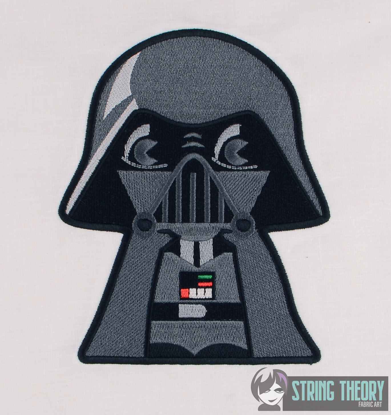 Star Wars Chibi Darth Vader machine embroidery design