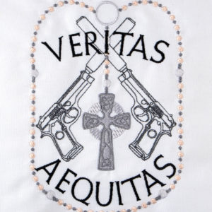 Boondock Saints - Veritas Aequits Digital Download for Machine Embroidery Pattern, Design (5×7 Hoop)