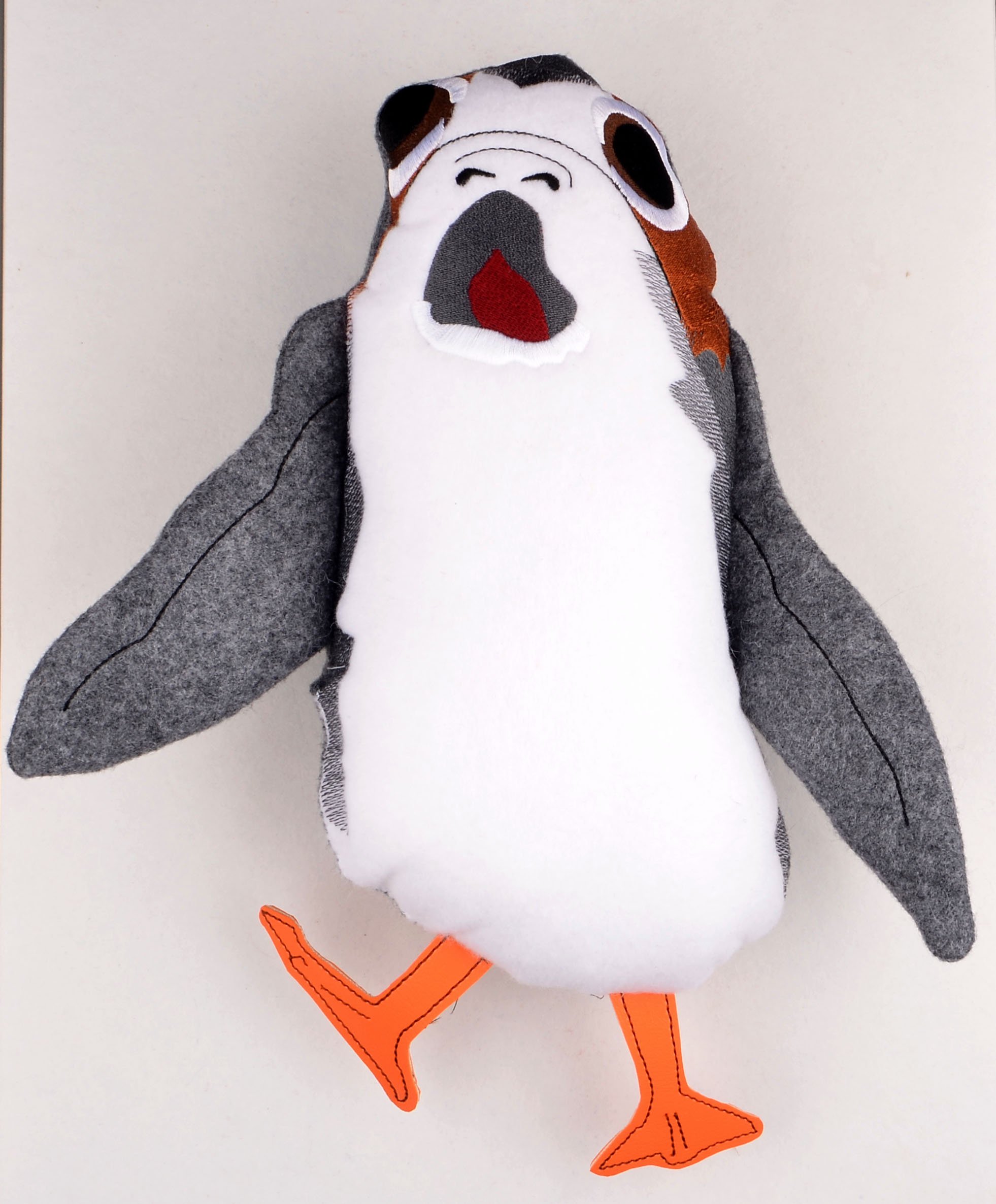 Star Wars Porg stuffie ITH machine embroidery design