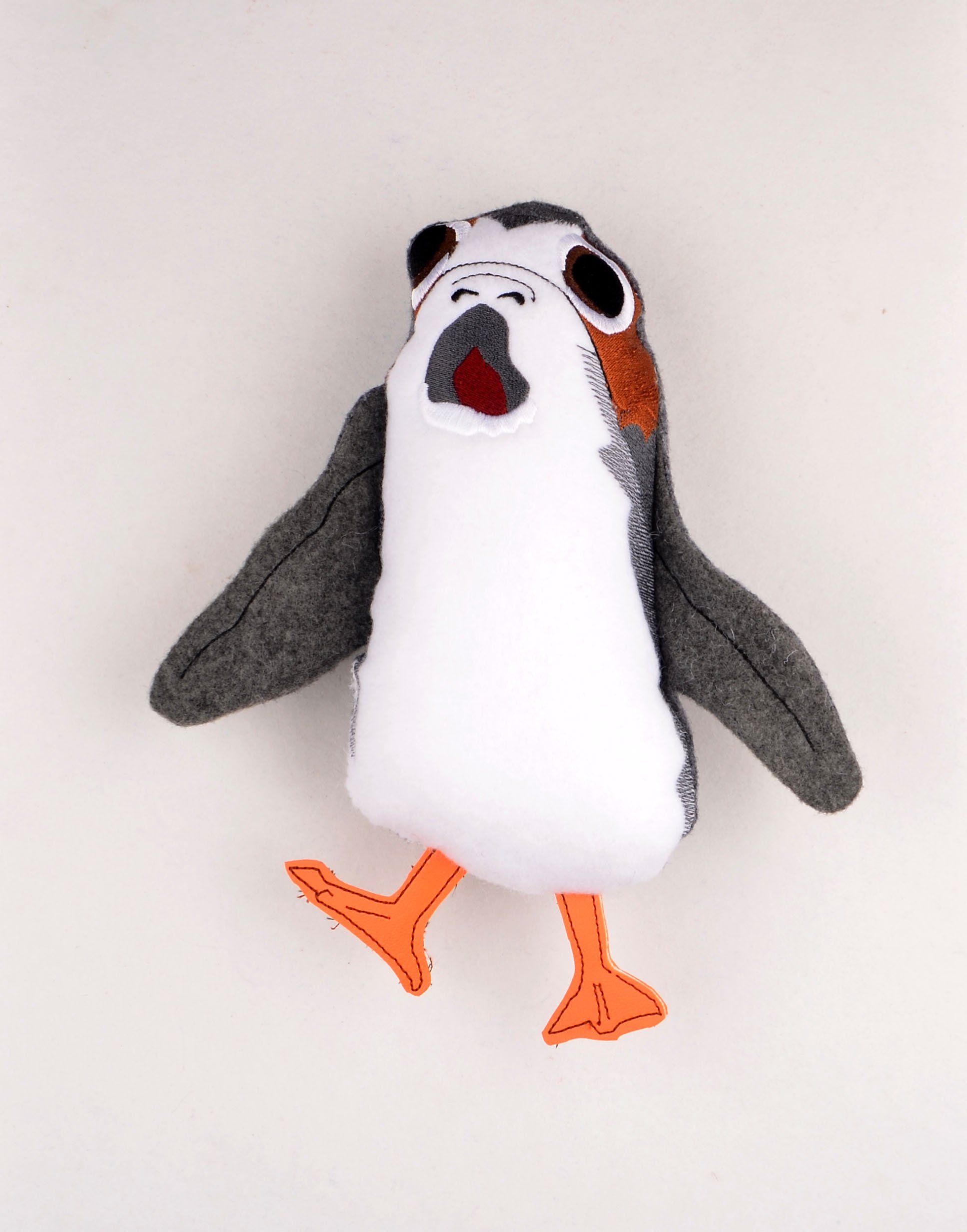 Star Wars Porg stuffie ITH machine embroidery design