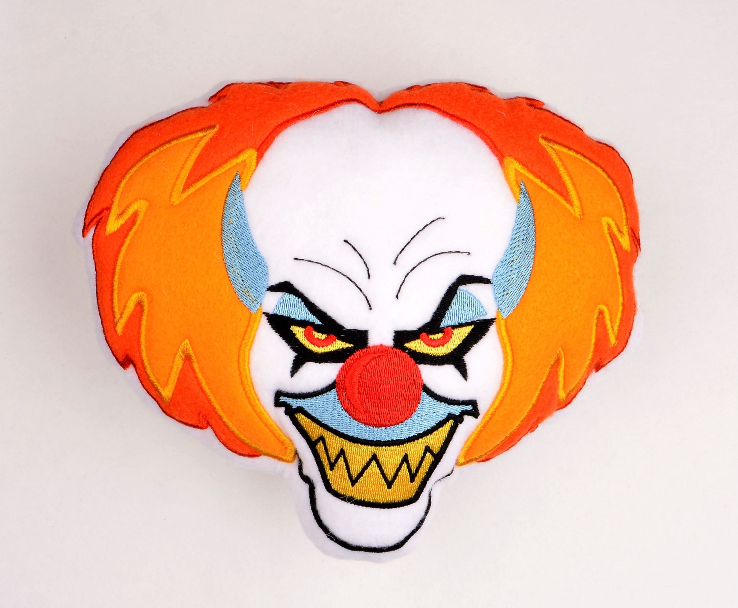 Pennywise stuffie ITH machine embroidery design