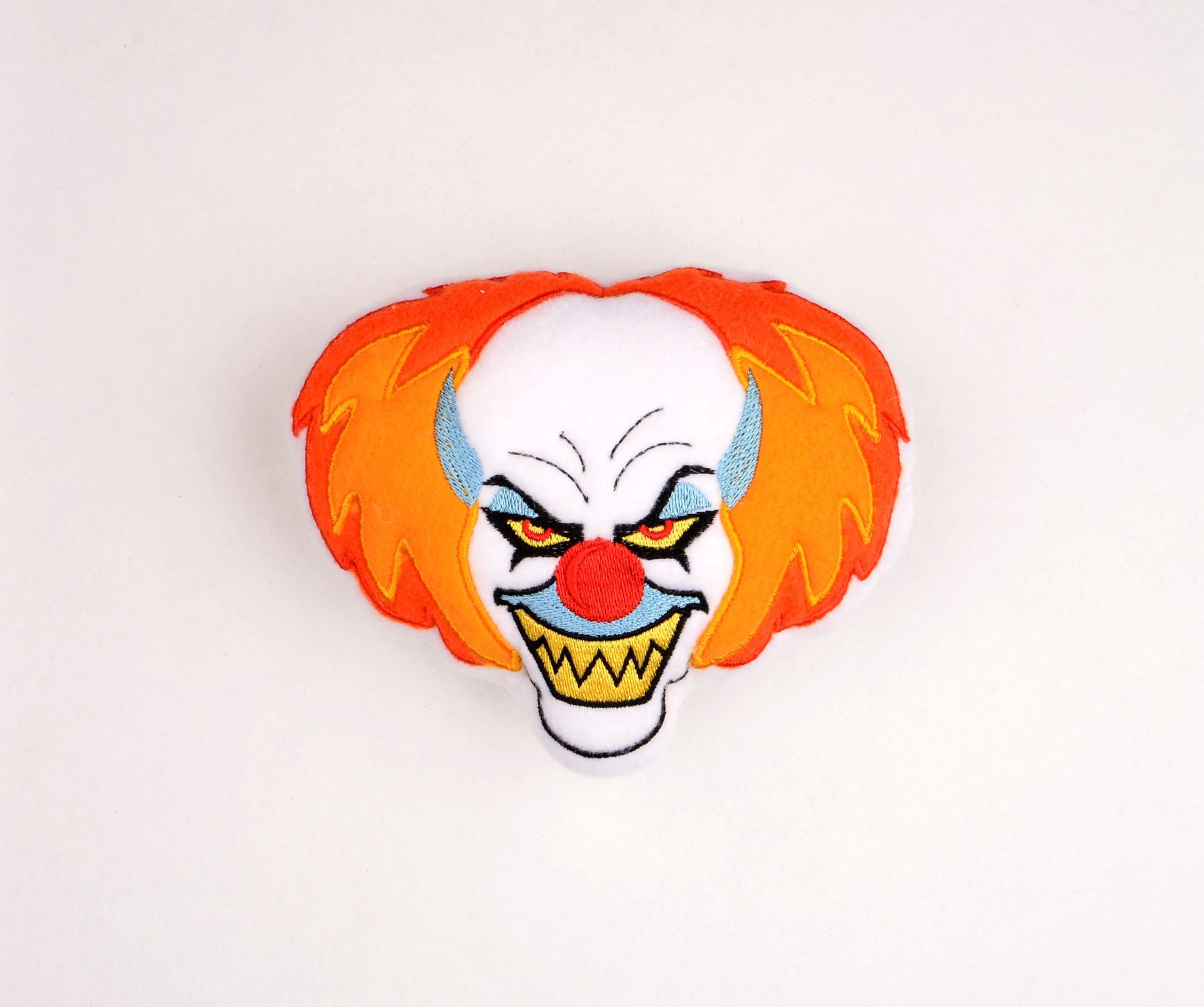 Pennywise stuffie ITH machine embroidery design