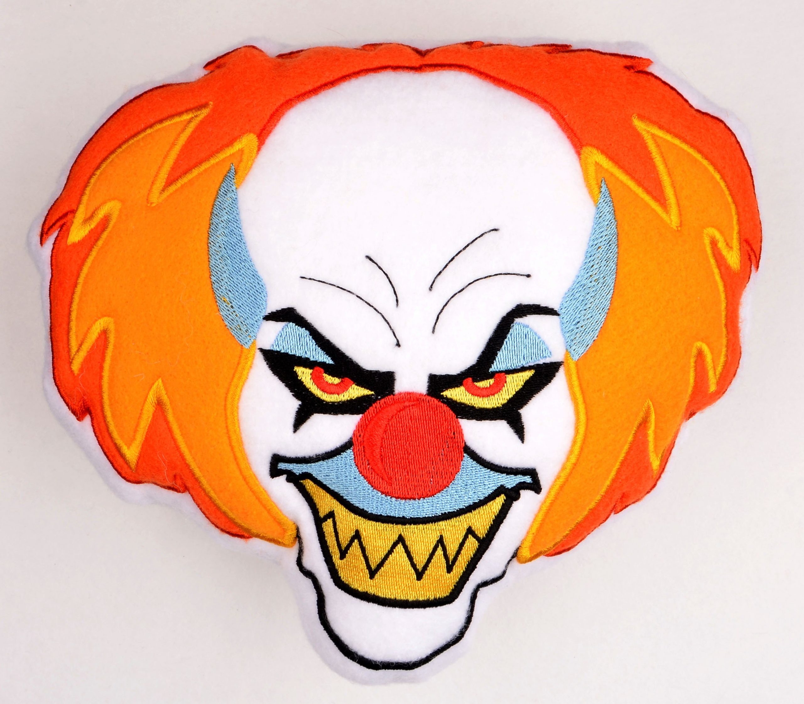 Pennywise stuffie ITH machine embroidery design