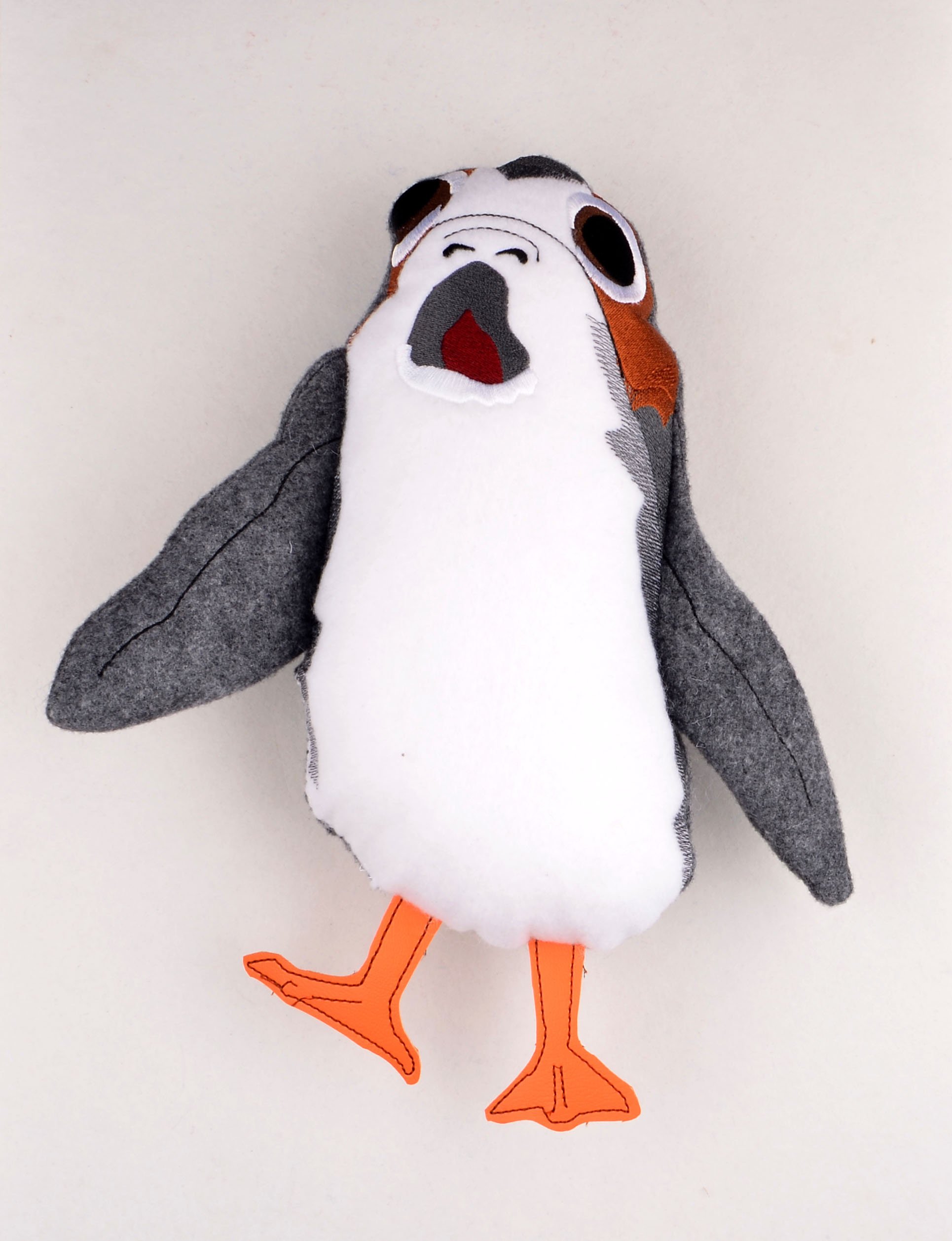 Star Wars Porg stuffie ITH machine embroidery design