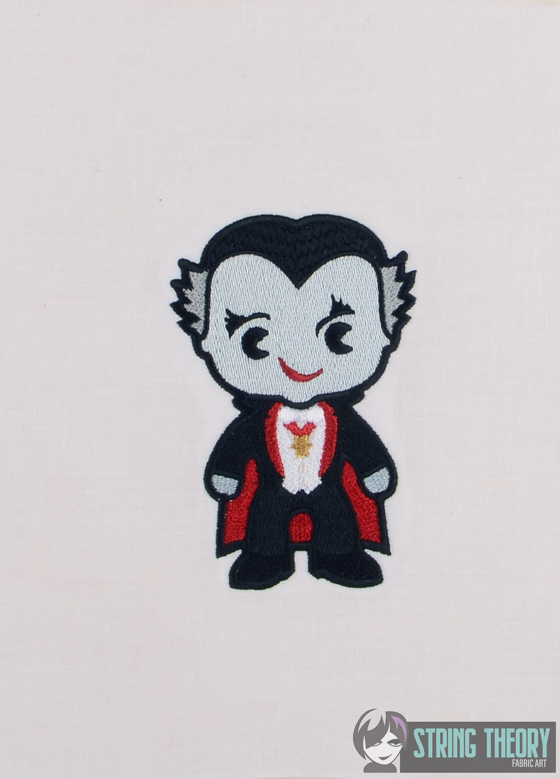 Chibi Munsters Grandpa machine embroidery design