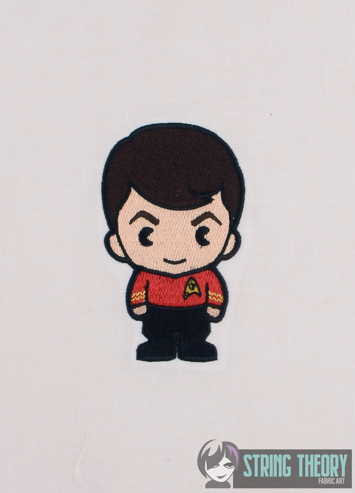 Star Trek Chibi Scotty Machine Embroidery Design