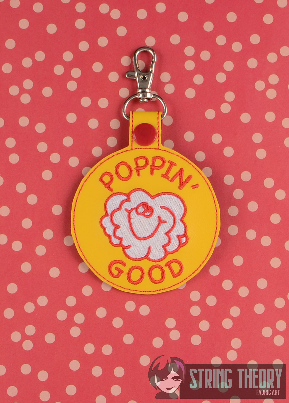 Scratch n Sniff Poppin Good fob ITH Machine Embroidery Design