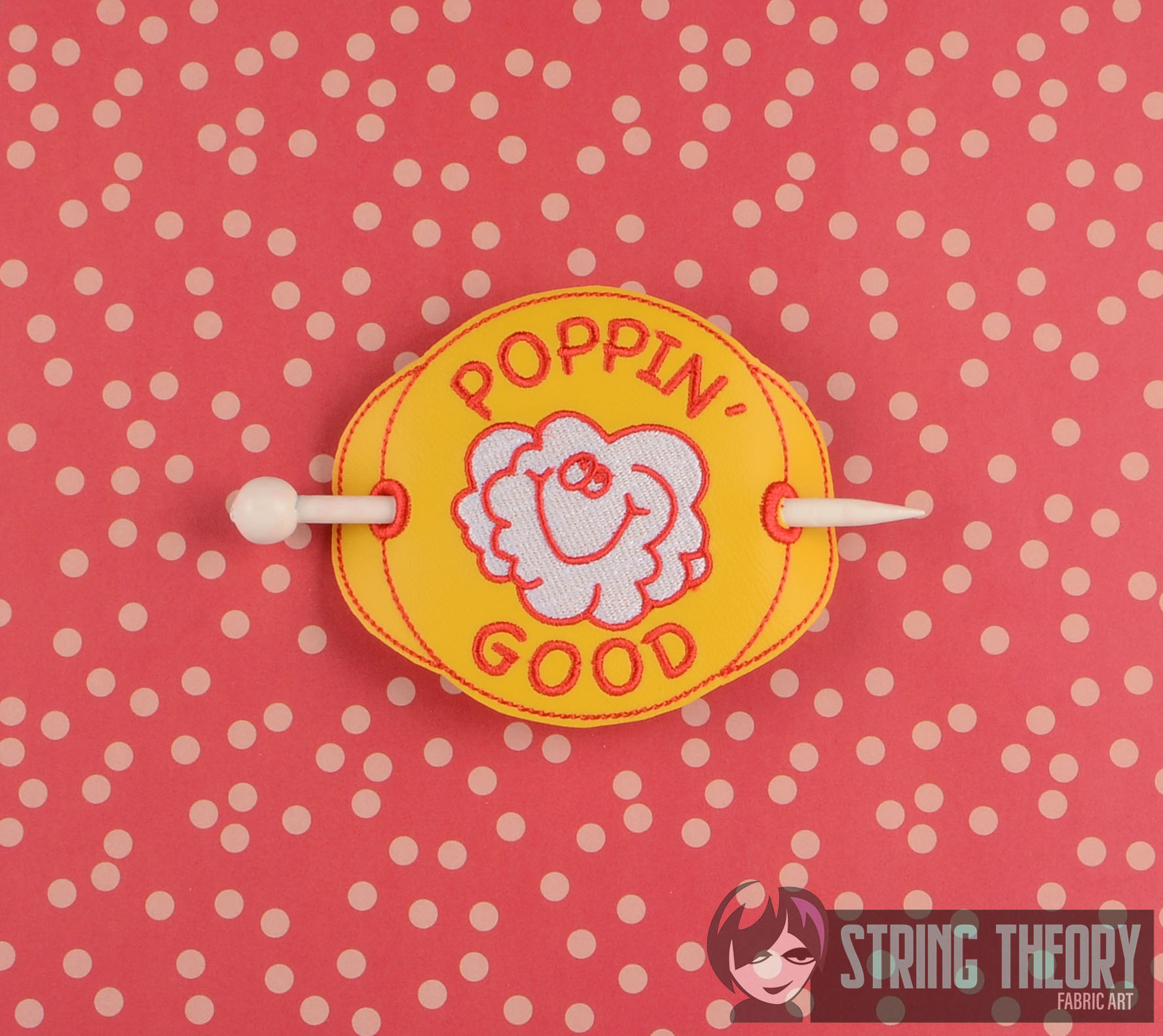 Scratch n Sniff Poppin Good ITH Machine Embroidery Design