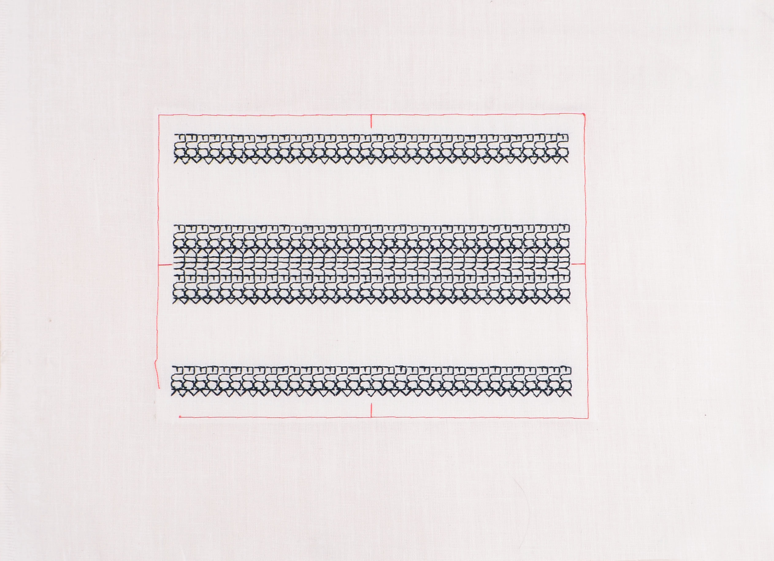 Fuckity Fuck Pinstripes machine embroidery design
