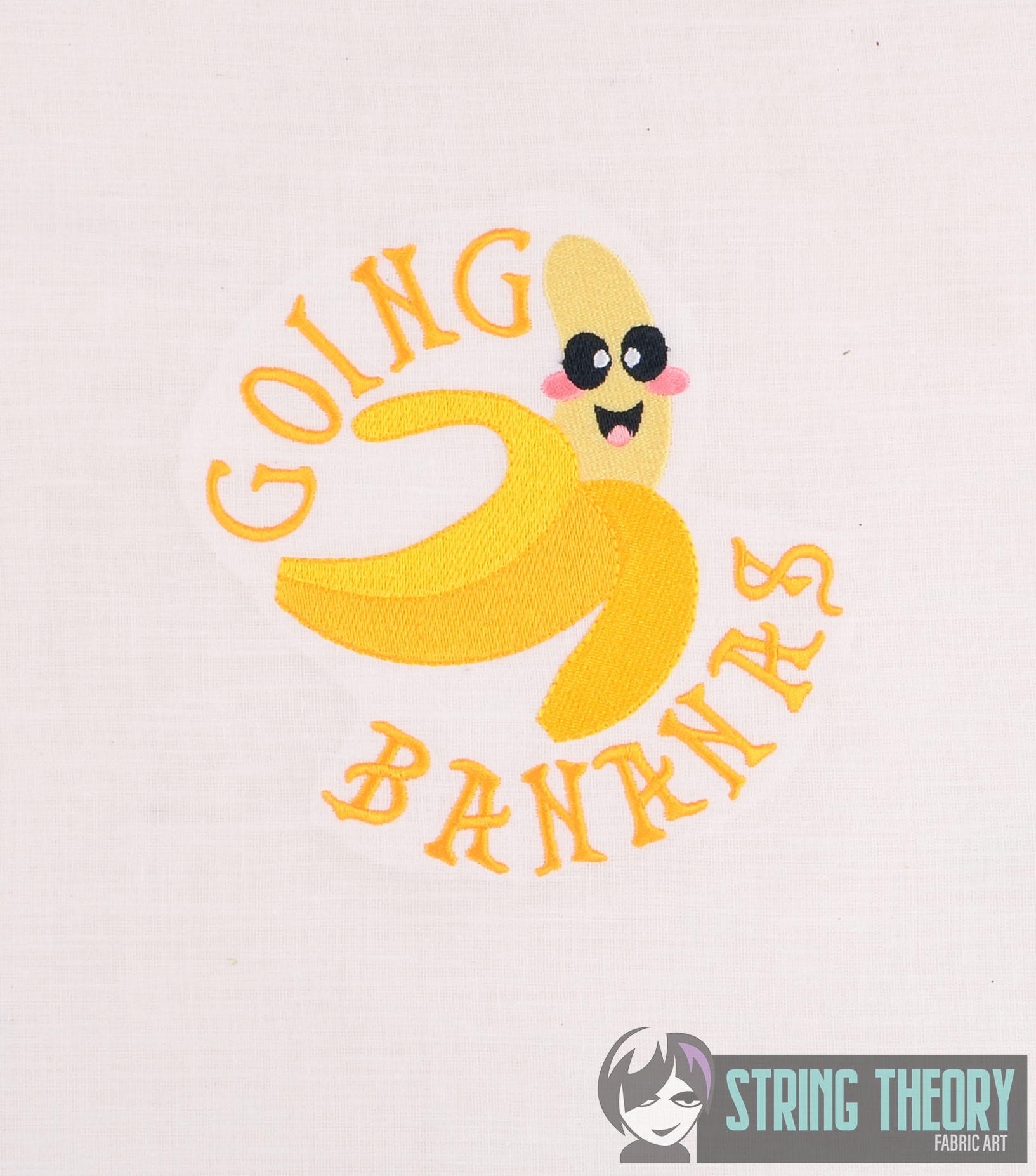 Going Bananas Machine embroidery design