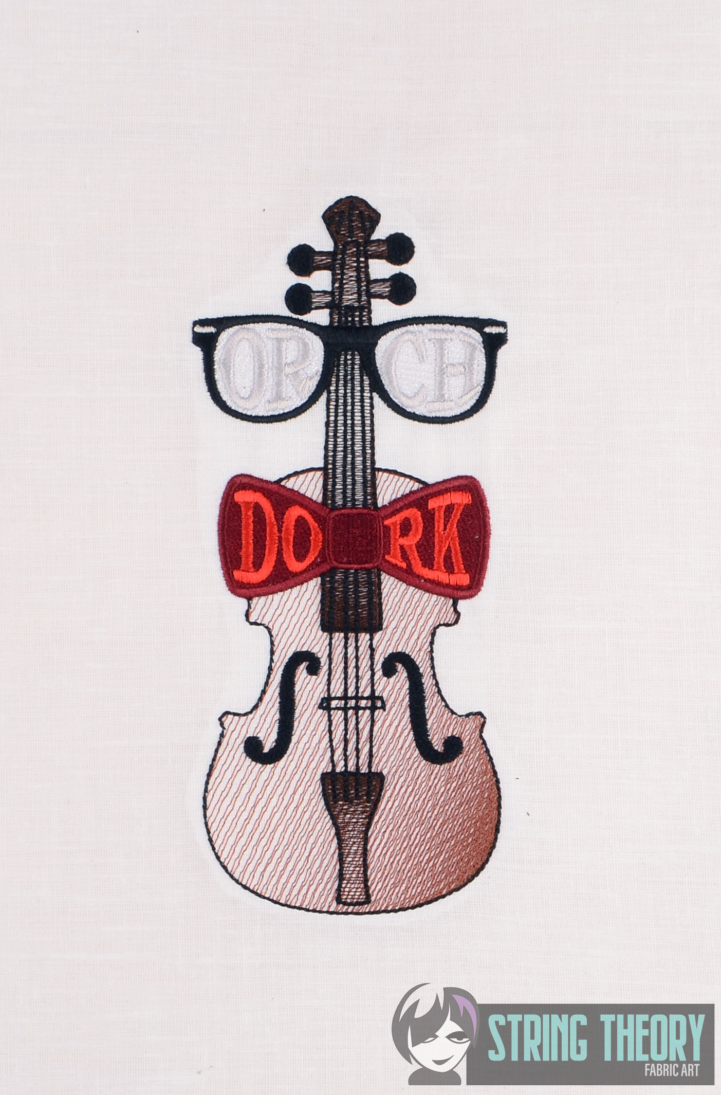 Orchestra Dork Orch Dork Machine embroidery design