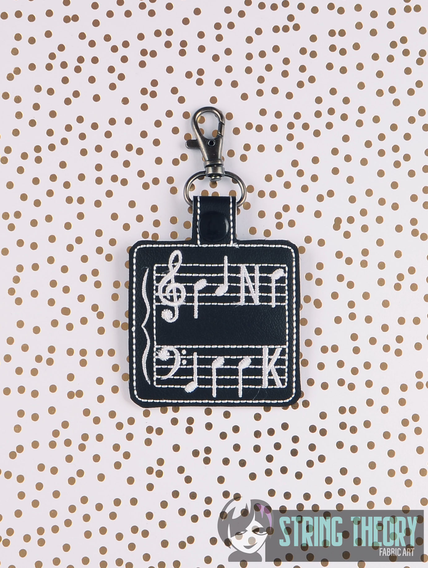 Bank Geek Fob ITH Machine embroidery design