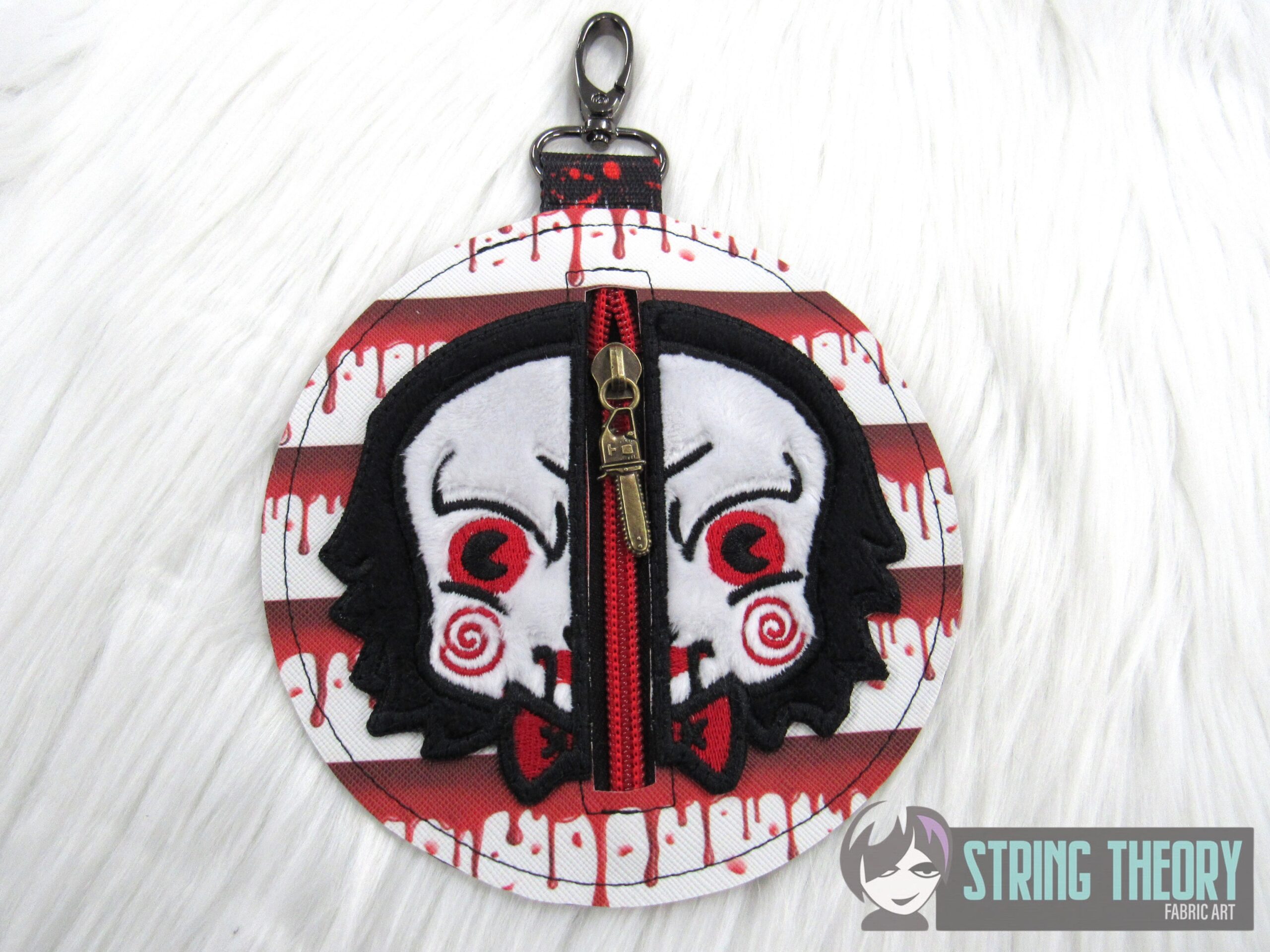Chibi Jigsaw split machine embroidery design