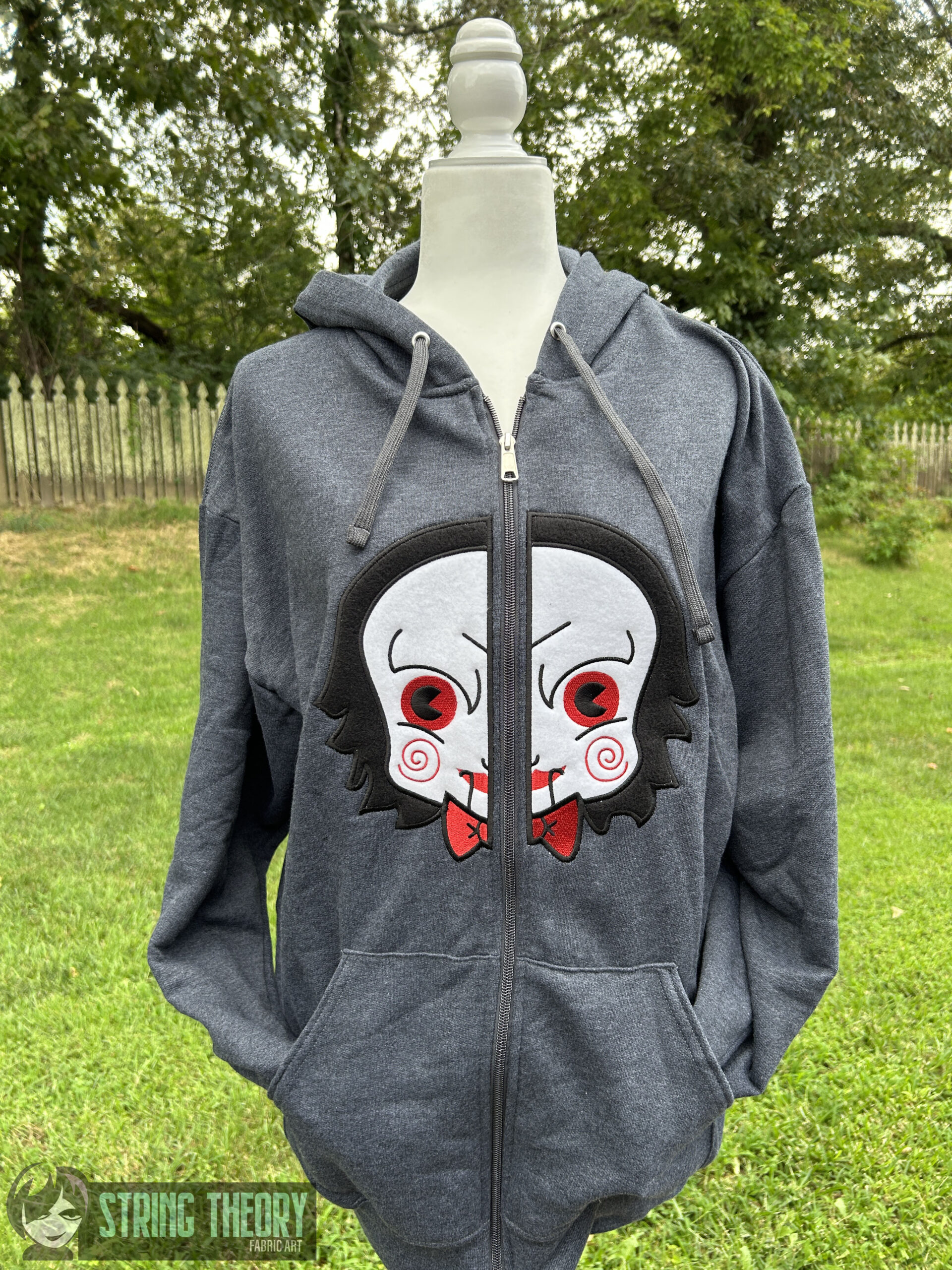 Chibi Jigsaw Split machine embroidery design