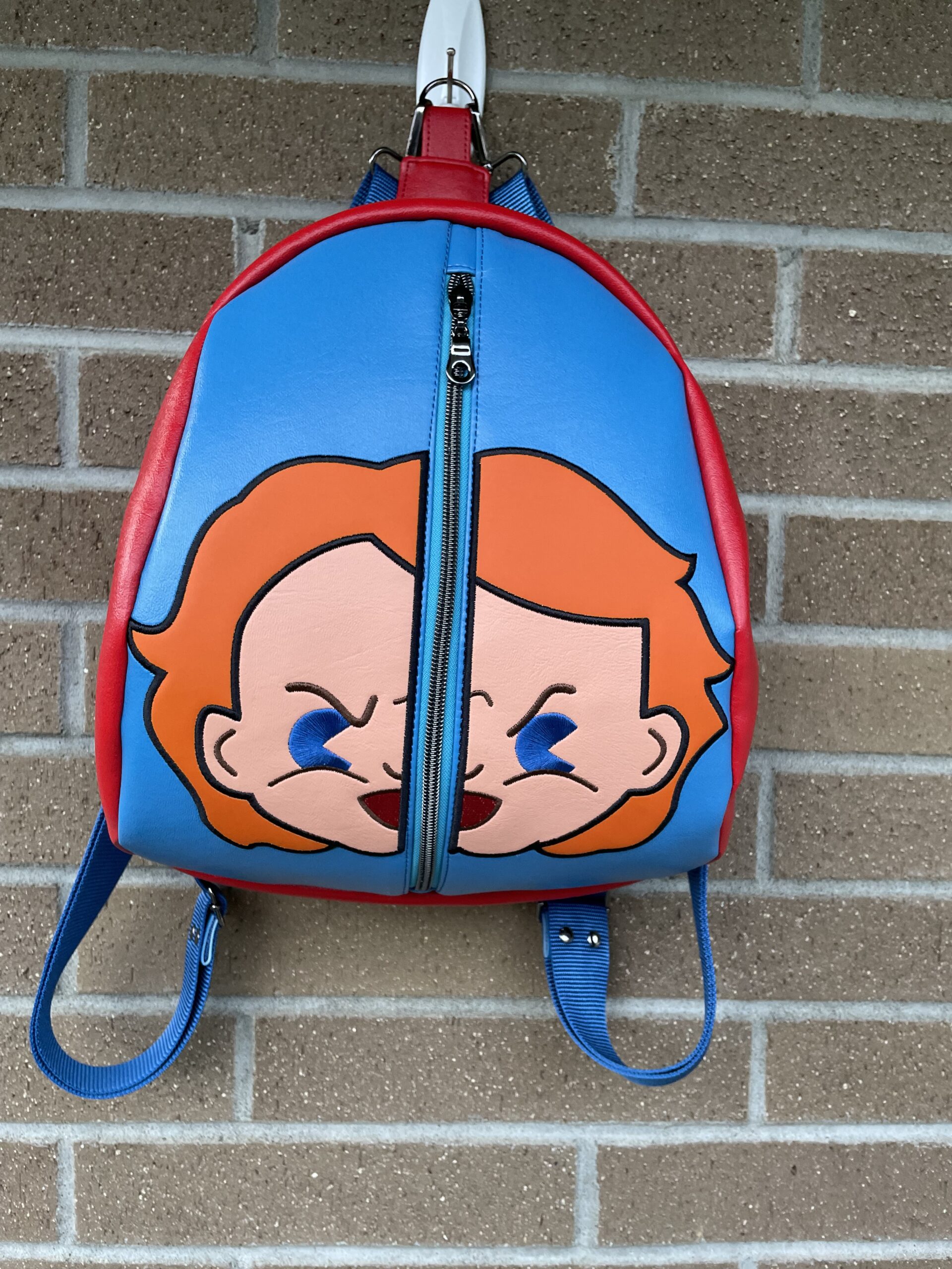 Chibi Chucky Split machine embroidery design