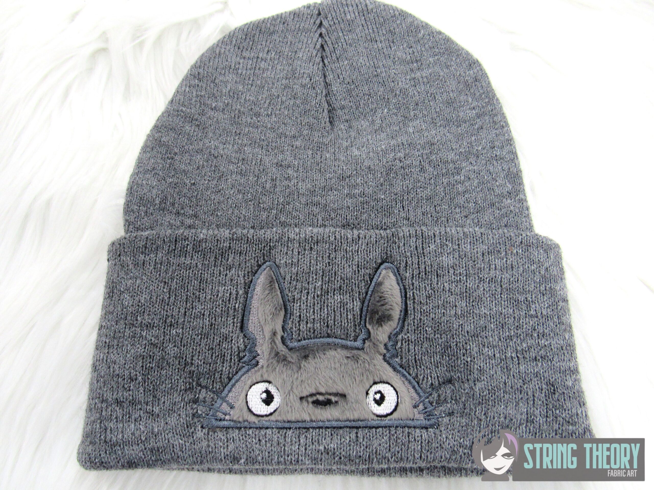 My Neighbor Totoro Peeker machine embroidery design