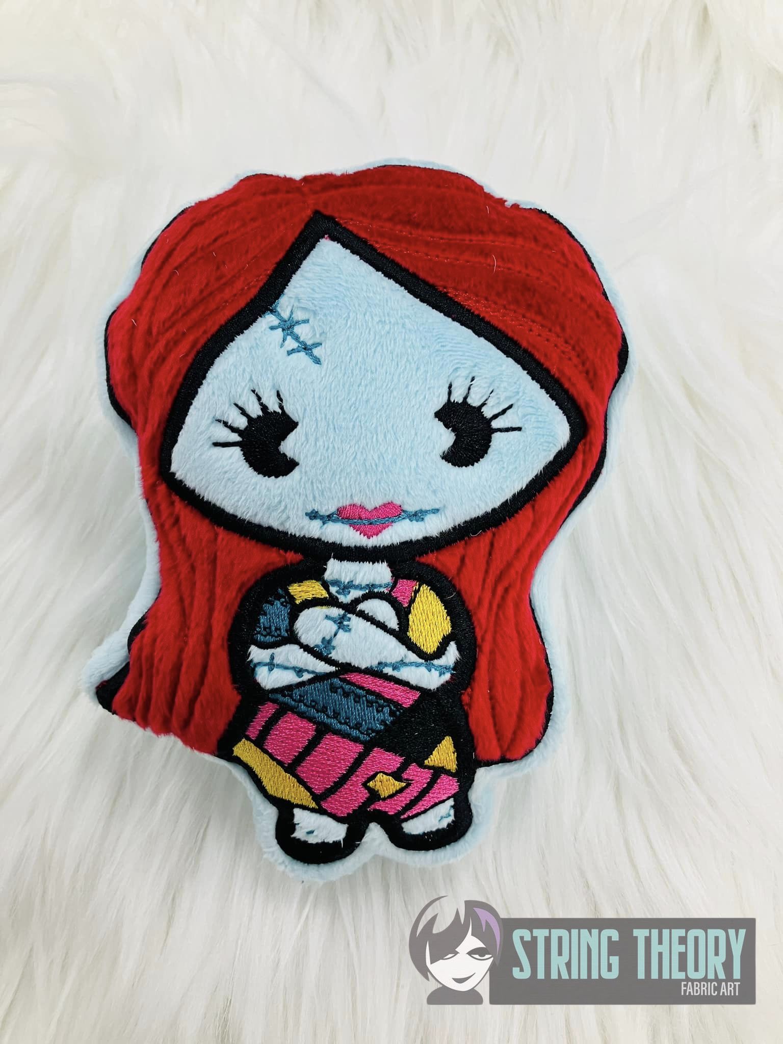 Chibi Sally Stuffie ITH machine embroidery design