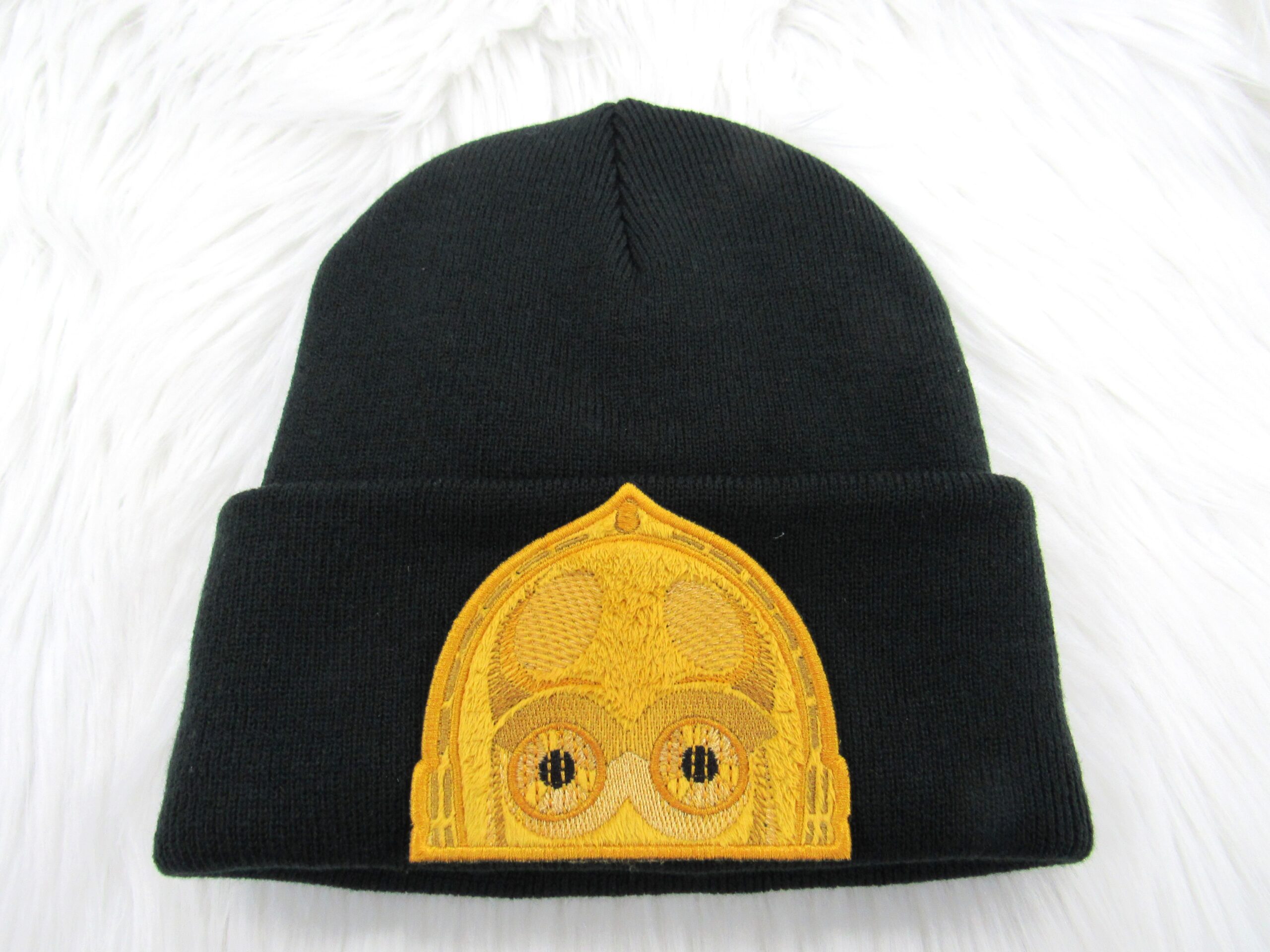 Star Wars C3PO peeker machine embroidery design