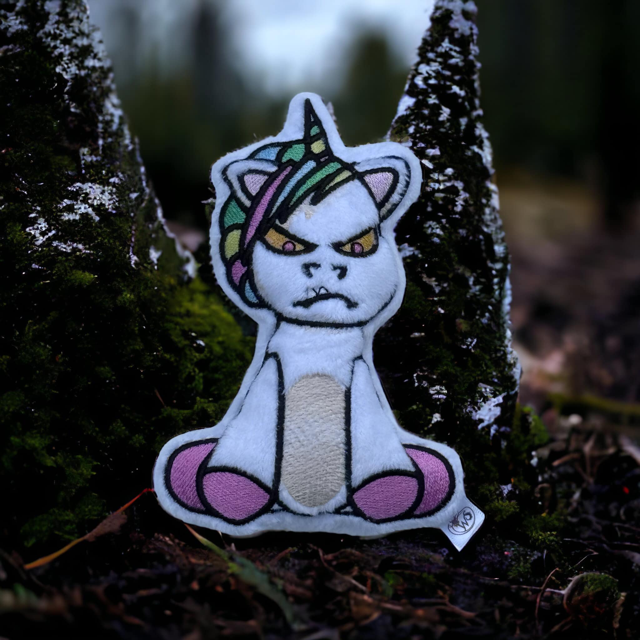 Shanky Squatting Stuffie ITH machine embroidery design