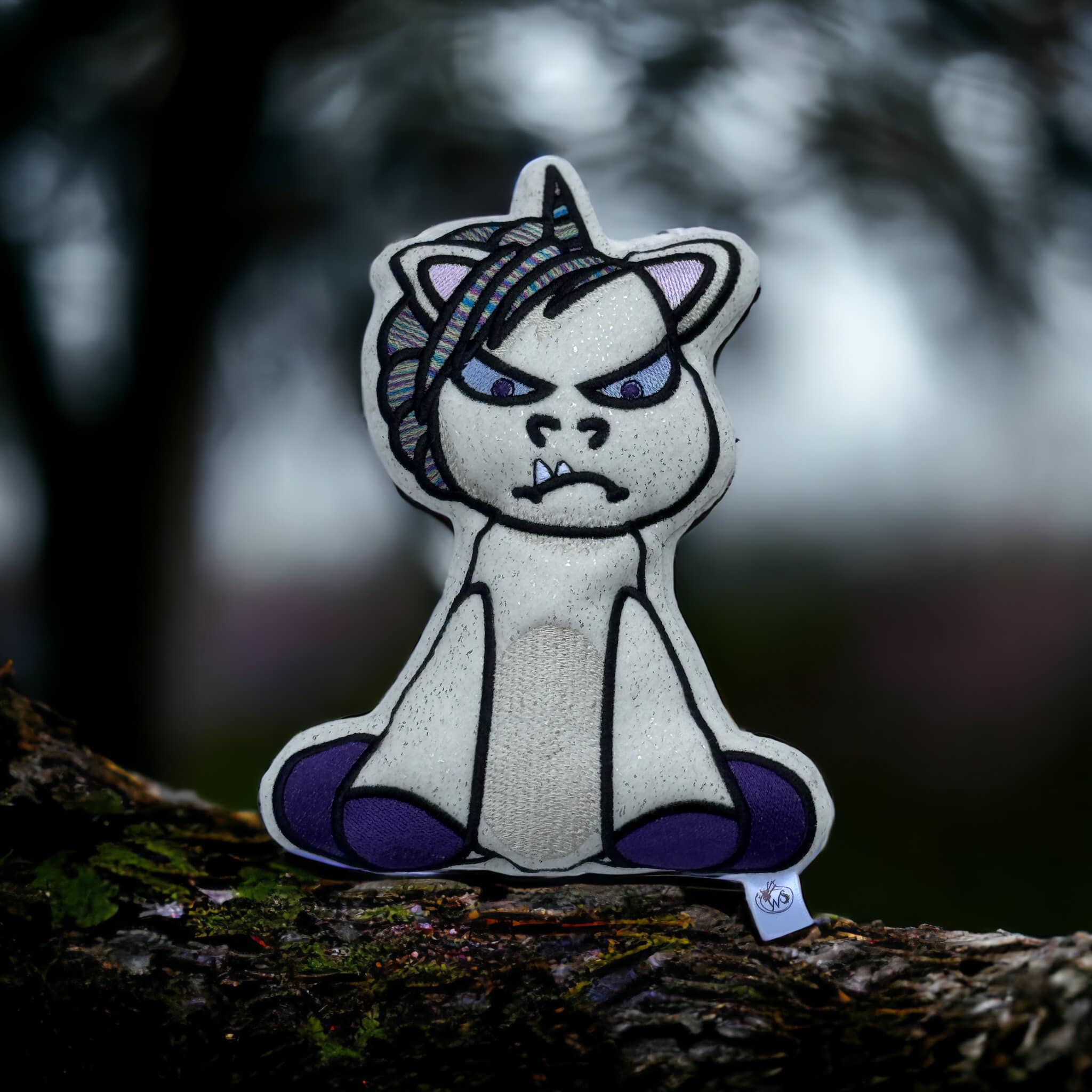 Shanky Squatting Stuffie ITH machine embroidery design