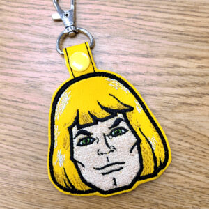 HeMan Fob ITH machine embroidery design