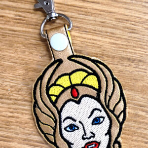 SheRa Fob ITH machine embroidery design