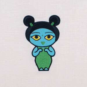 Firefly Green Fruity Oaty Girl machine embroidery design