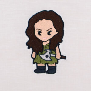 Firefly Chibi River ITH Machine embroidery pattern