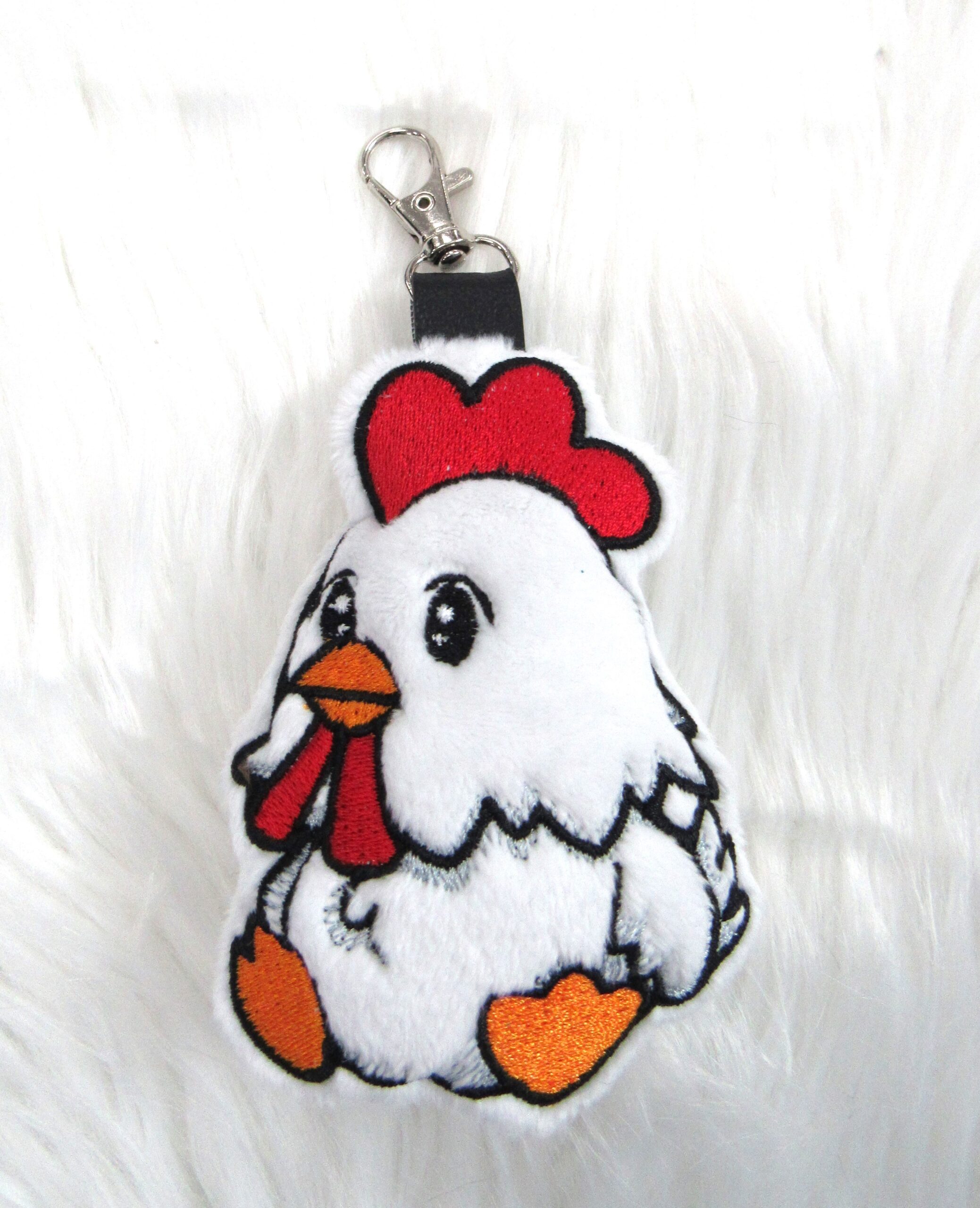 Chibi Chicken Stuffie ITH machine embroidery design