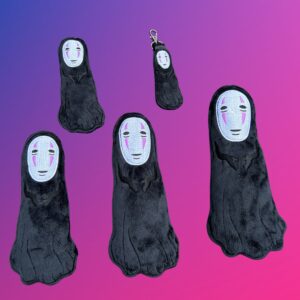 Spirited Away No Face Stuffie ITH machine embroidery design