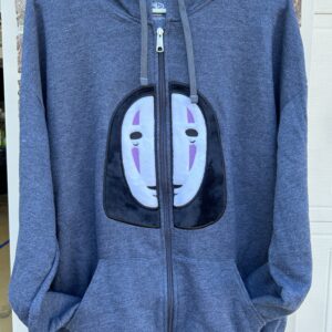 Spirited Away No Face split machine embroidery design