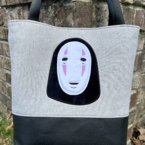 Spirited Away No Face machine embroidery design