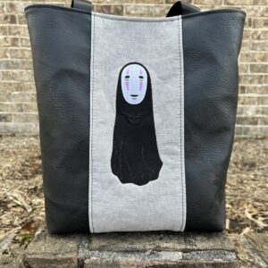 Spirited Away No Face machine embroidery design