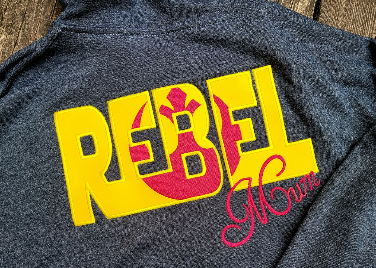 Star Wars Rebel Mum Machine Embroidery Design