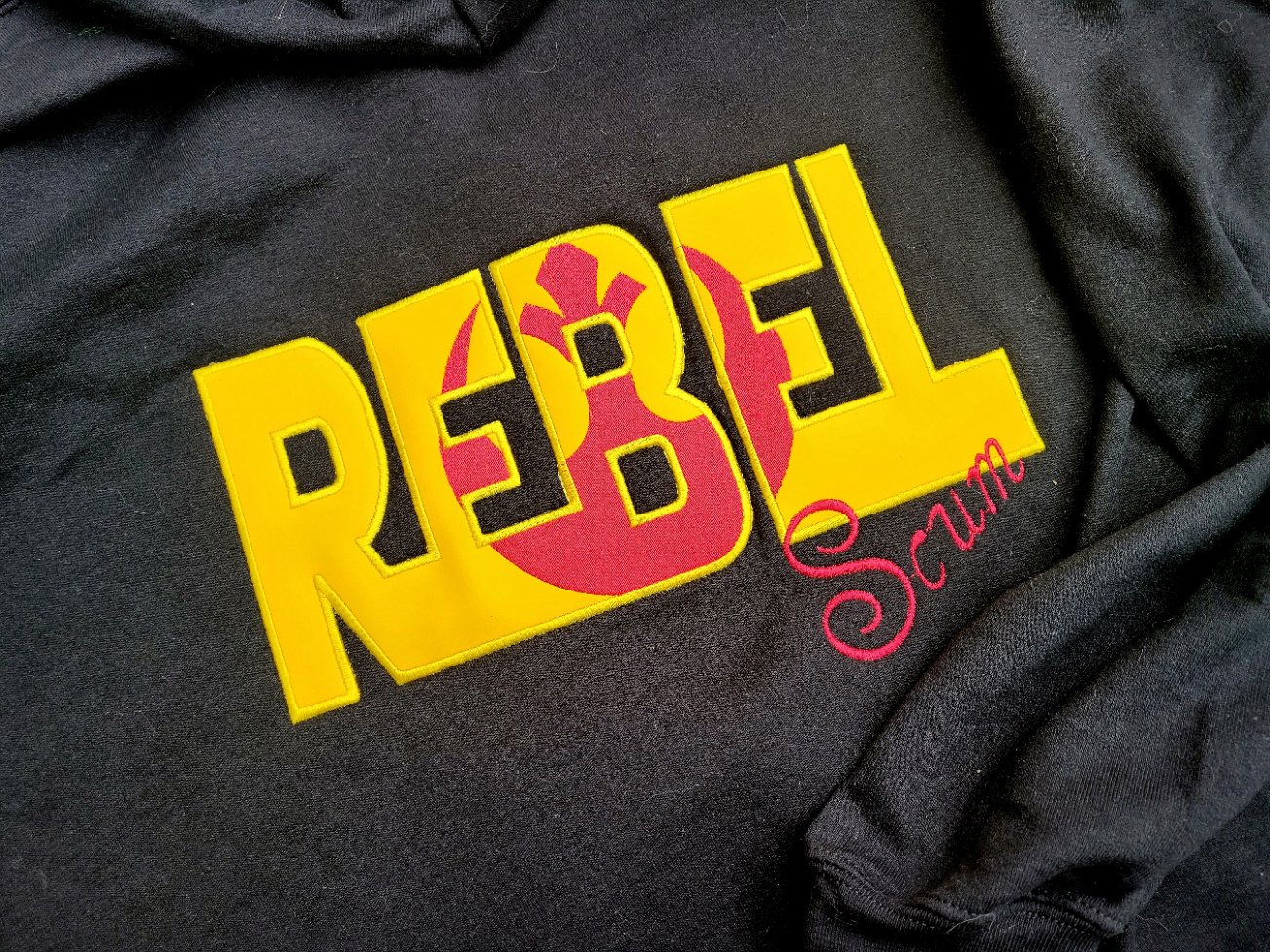 Star Wars Rebel Scum machine embroidery design