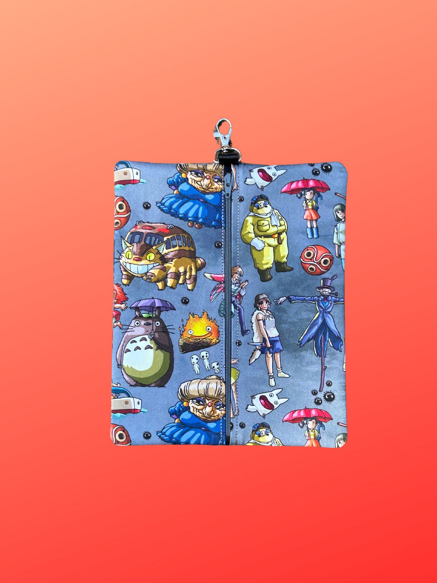 Rectangle Center Zip Bag ITH Machine Embroidery Design