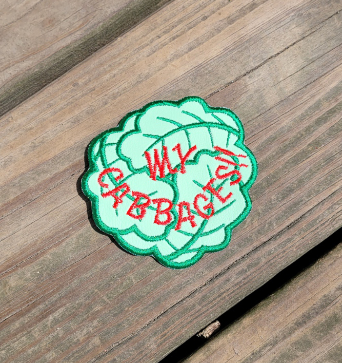 Avatar My Cabbages ITH patch machine embroidery design
