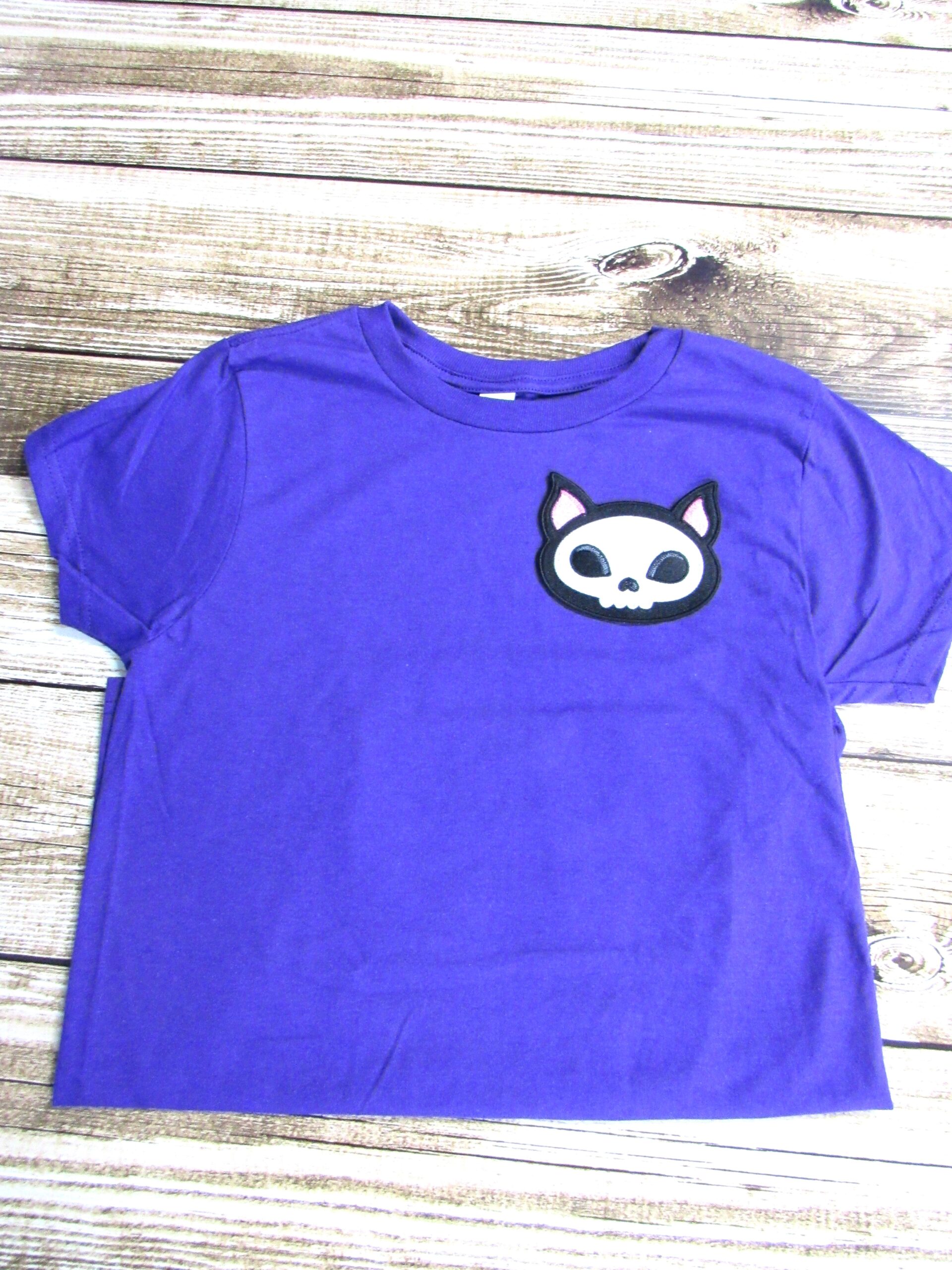 Chibi Skeleton Cat machine embroidery design