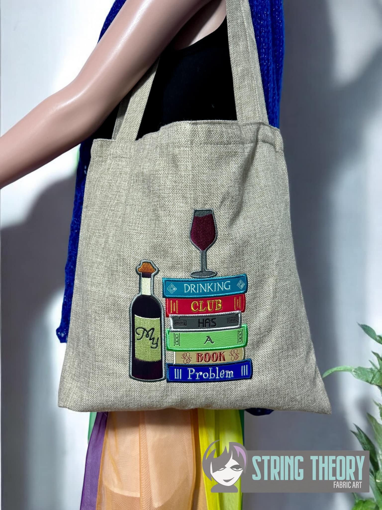 TTBC Drinking Club Book Problem machine embroidery design